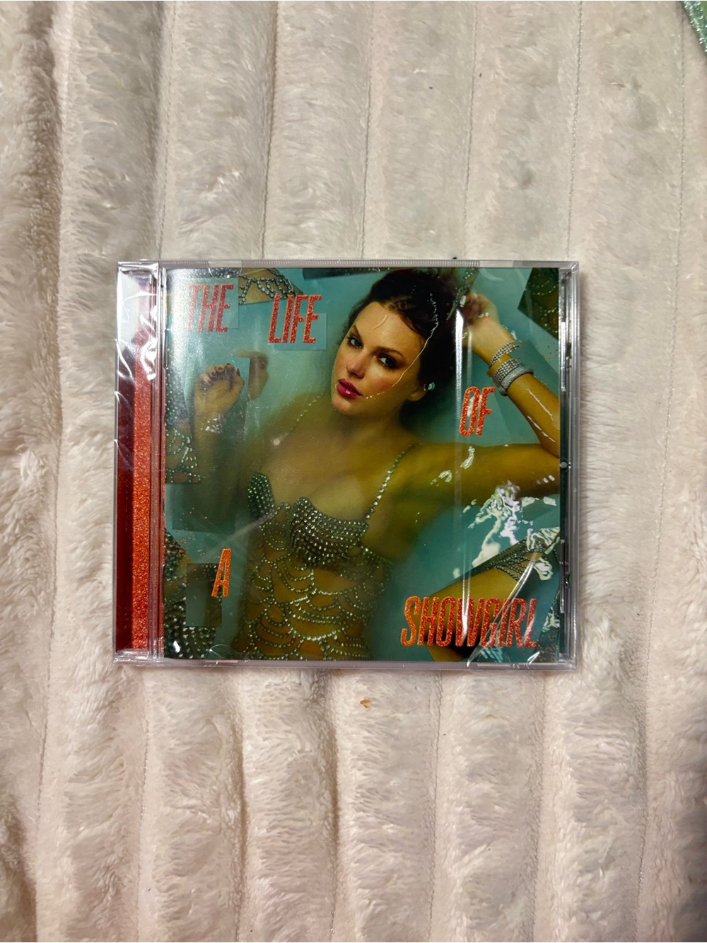 Taylor Swift “The Life of A Showgirl” crewneck sweatshirt and CD box set. - Picture 4 of 7